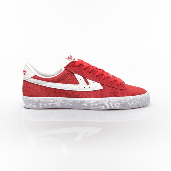 Dime Suede Canvas Red/White